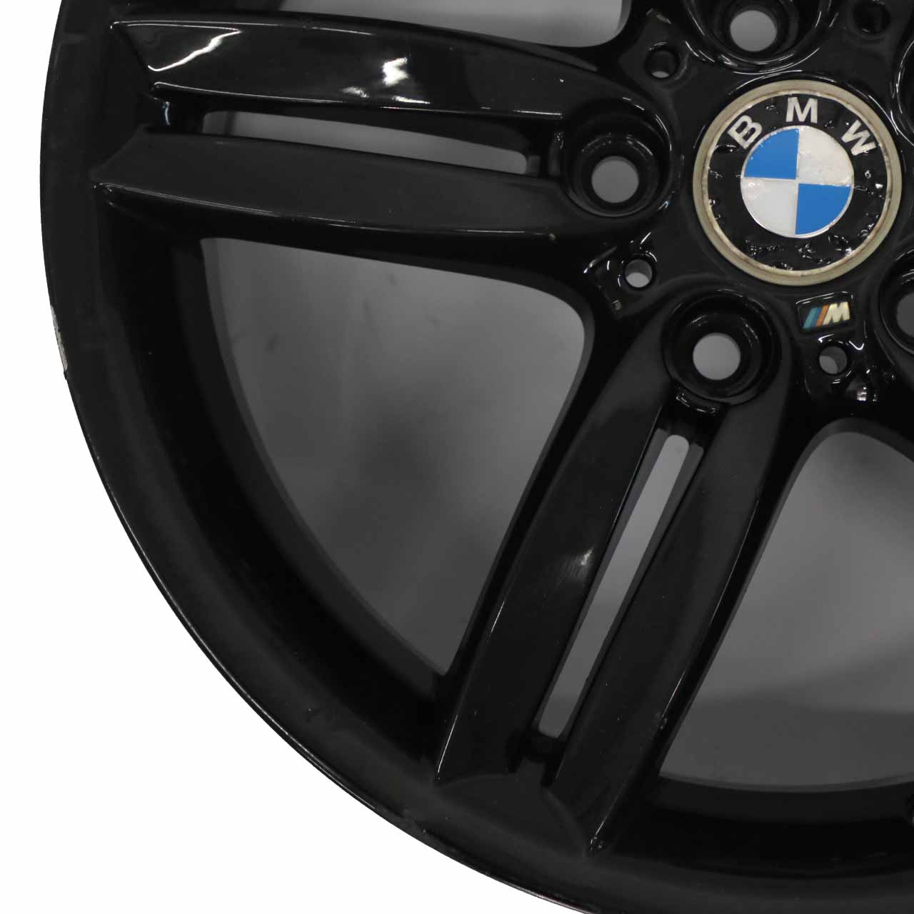 BMW E81 E87 Schwarz Felge Alufelge Hinten 18" 8,5J  M Doppelspeiche 208 7839305