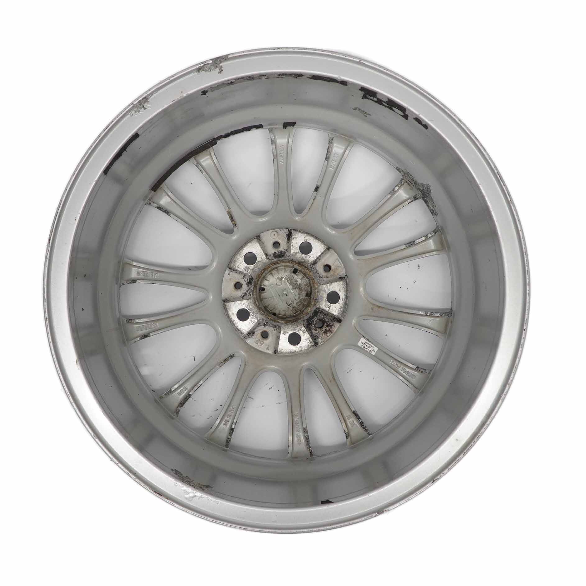 Felge BMW F01 F02 F07 Silber Leichtmetall 19" V Speiche 302 8,5J ET:25 7841819