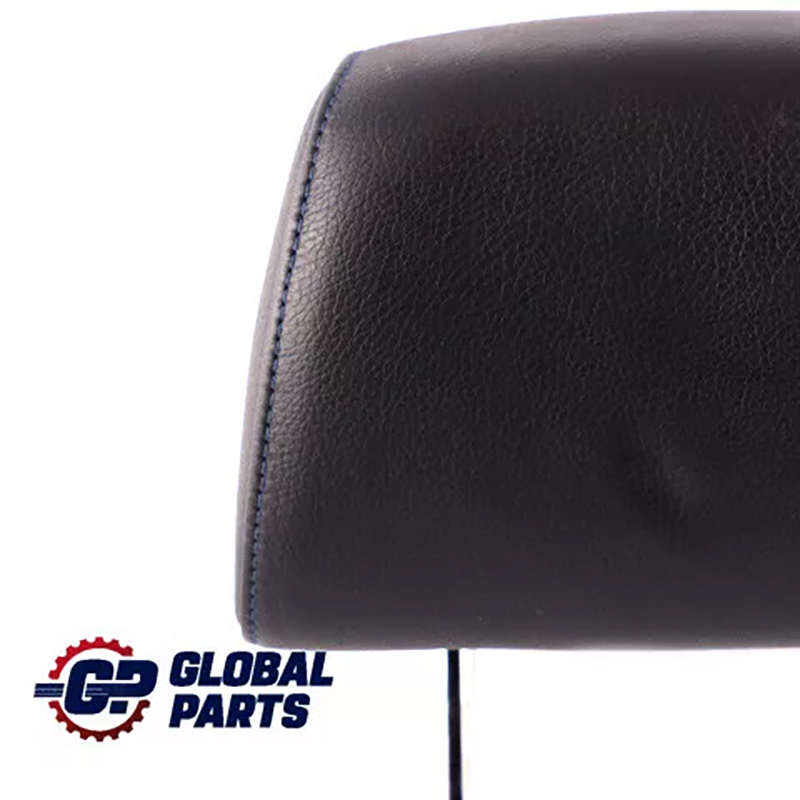 Front Seat Headrest BMW E90 LCI E91 LCI Left Right N/O/S Head Rest Black Leather