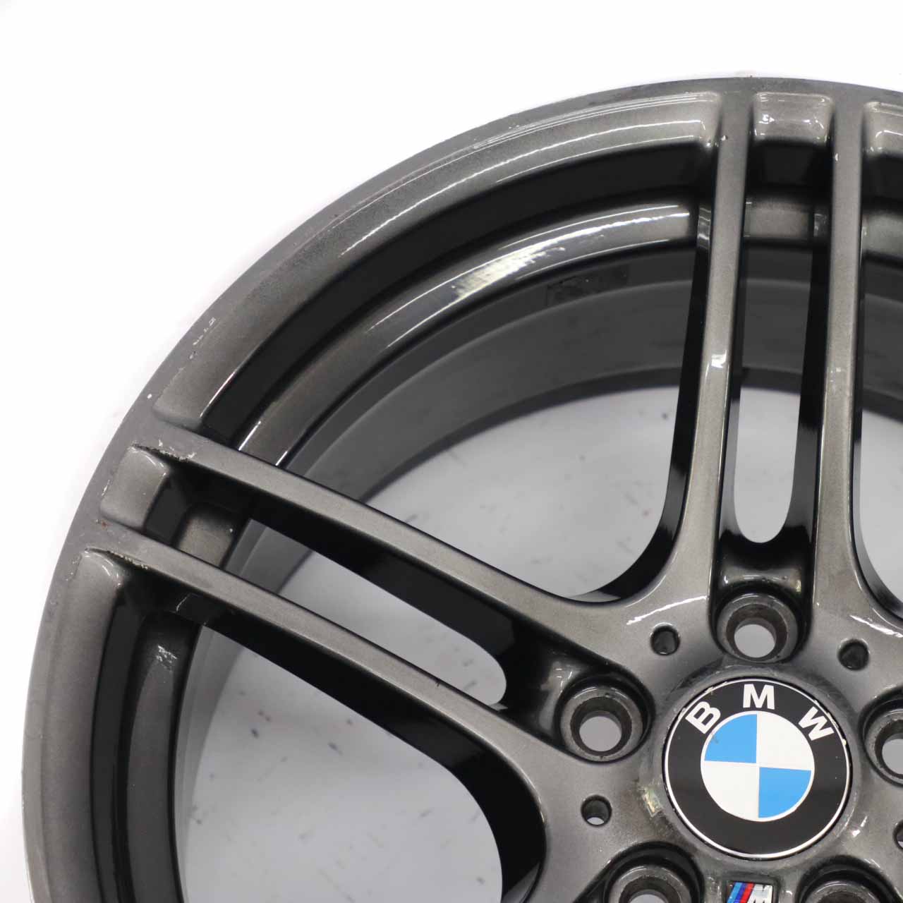 BMW E90 E91 E92 Hinten Legierung Rad Felge 19" 9J ET:39 M Doppelspeiche 7844344