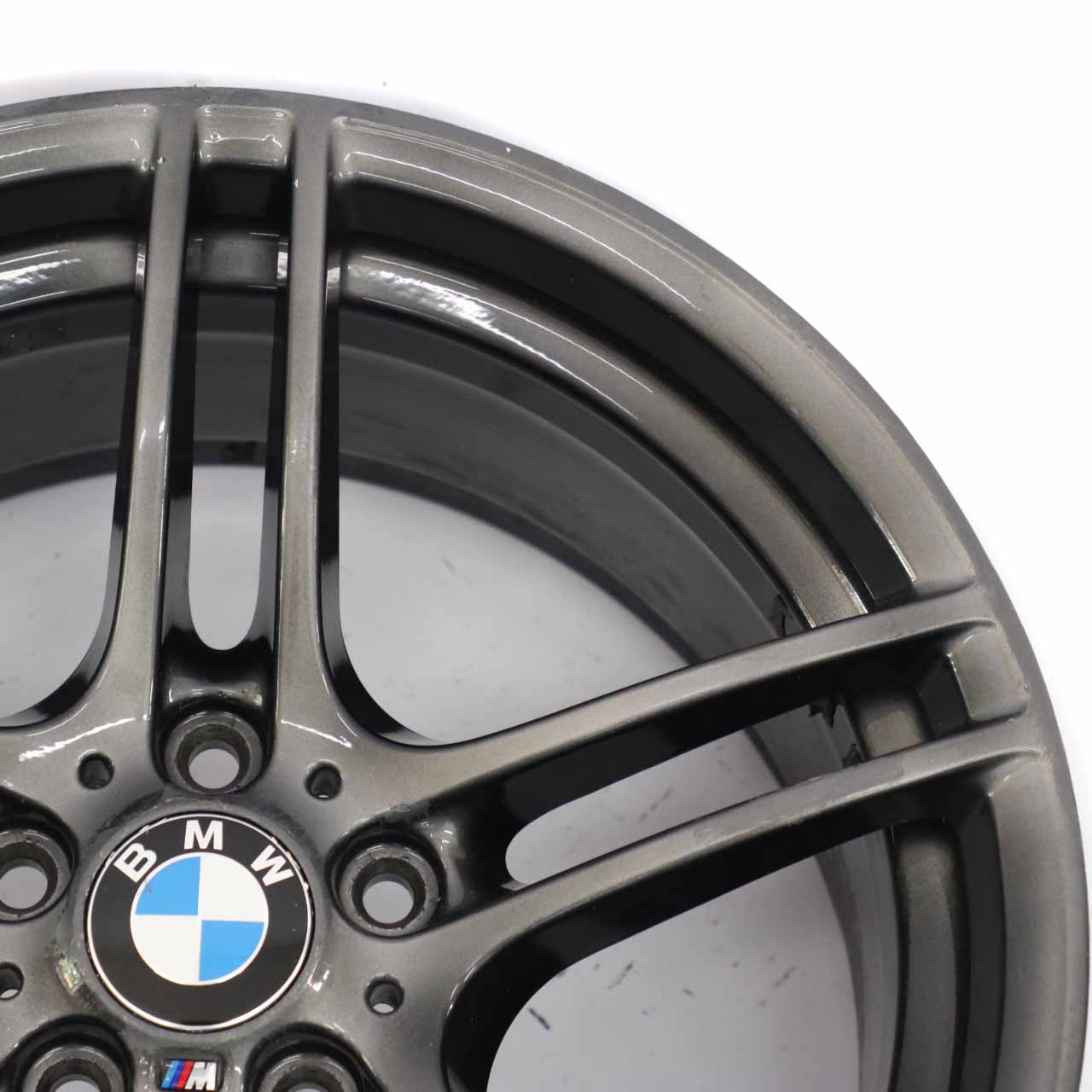 BMW E90 E91 E92 Hinten Legierung Rad Felge 19" 9J ET:39 M Doppelspeiche 7844344