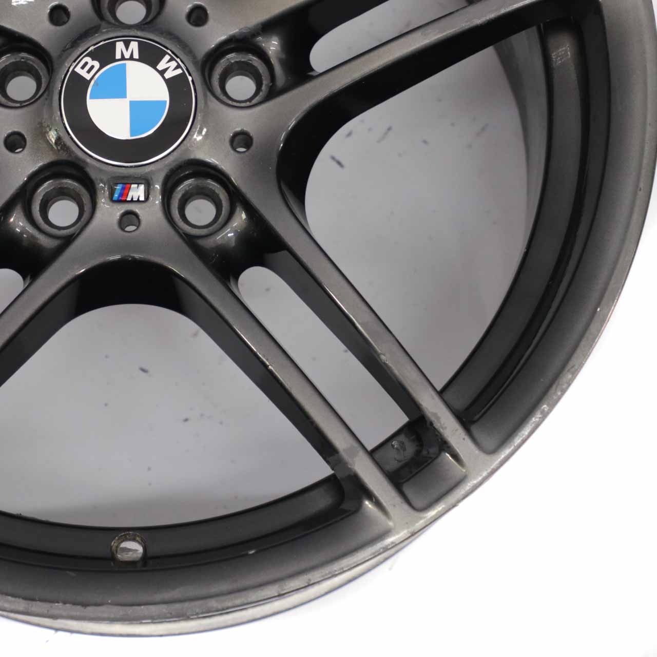 BMW E90 E91 E92 Hinten Legierung Rad Felge 19" 9J ET:39 M Doppelspeiche 7844344