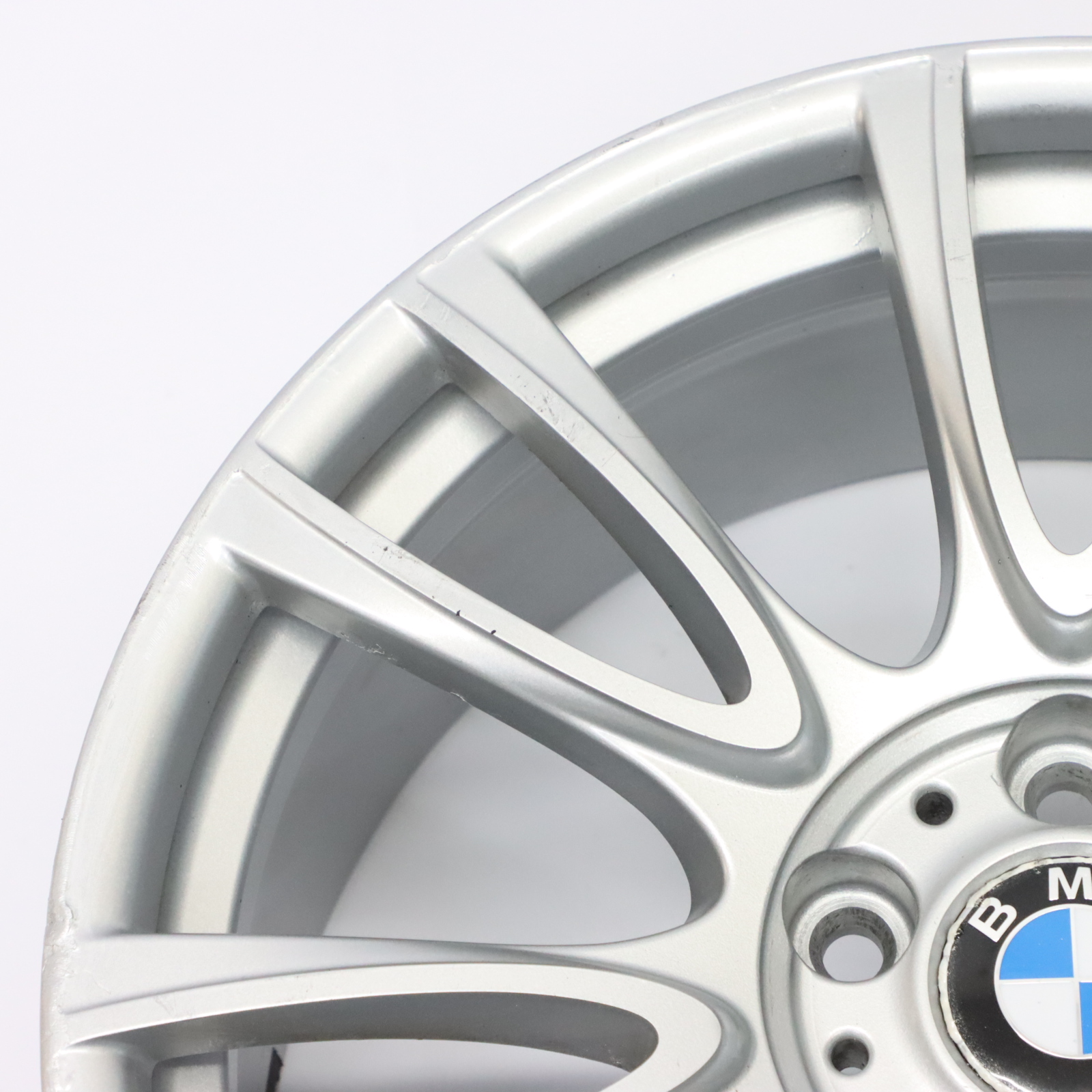 BMW F30 F31 F32 Silberne Leicht metall felge vorne 19" 8J V Speiche 439 7845865