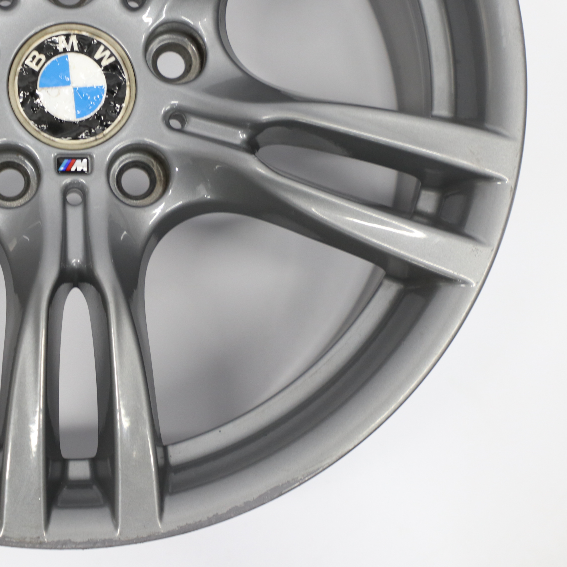 BMW F30 F31 Hinterrad Grau Felge 18" 8,5J ET:47 M Sternspeiche 400 7845881