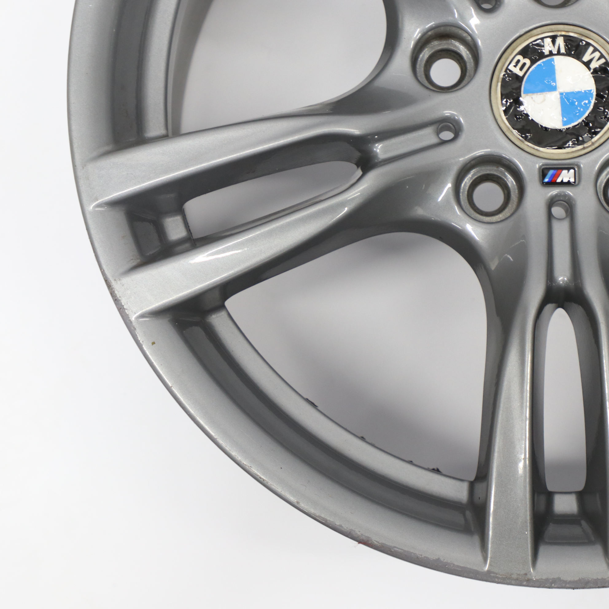 BMW F30 F31 Hinterrad Grau Felge 18" 8,5J ET:47 M Sternspeiche 400 7845881