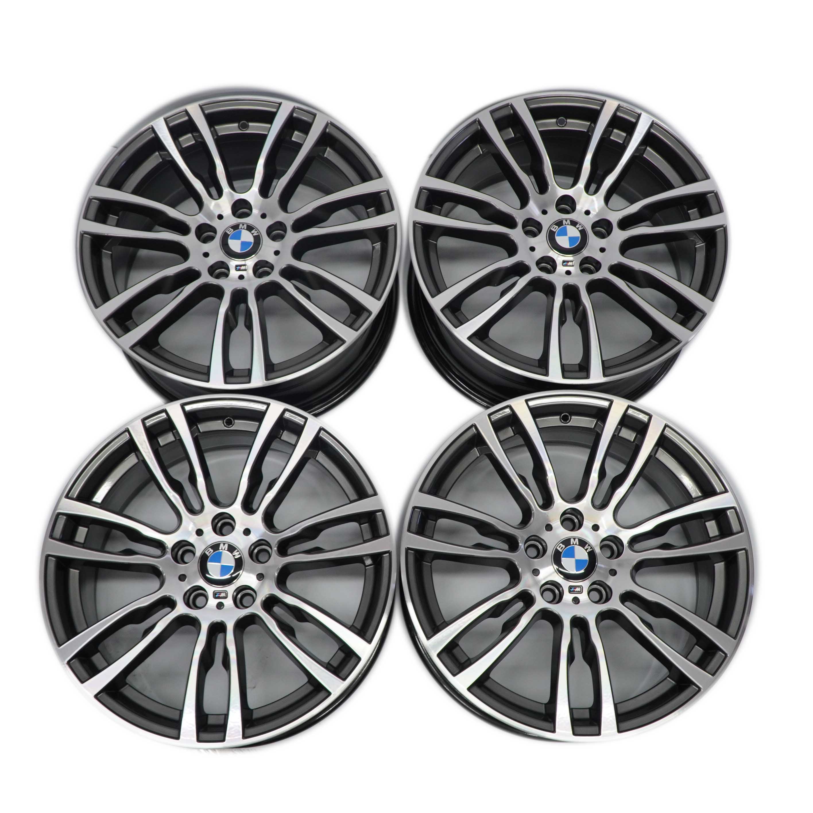 BMW F30 F31 Complete Set 4x Alloy Wheel Rim Ferricgrey 19" M Star Spoke 403