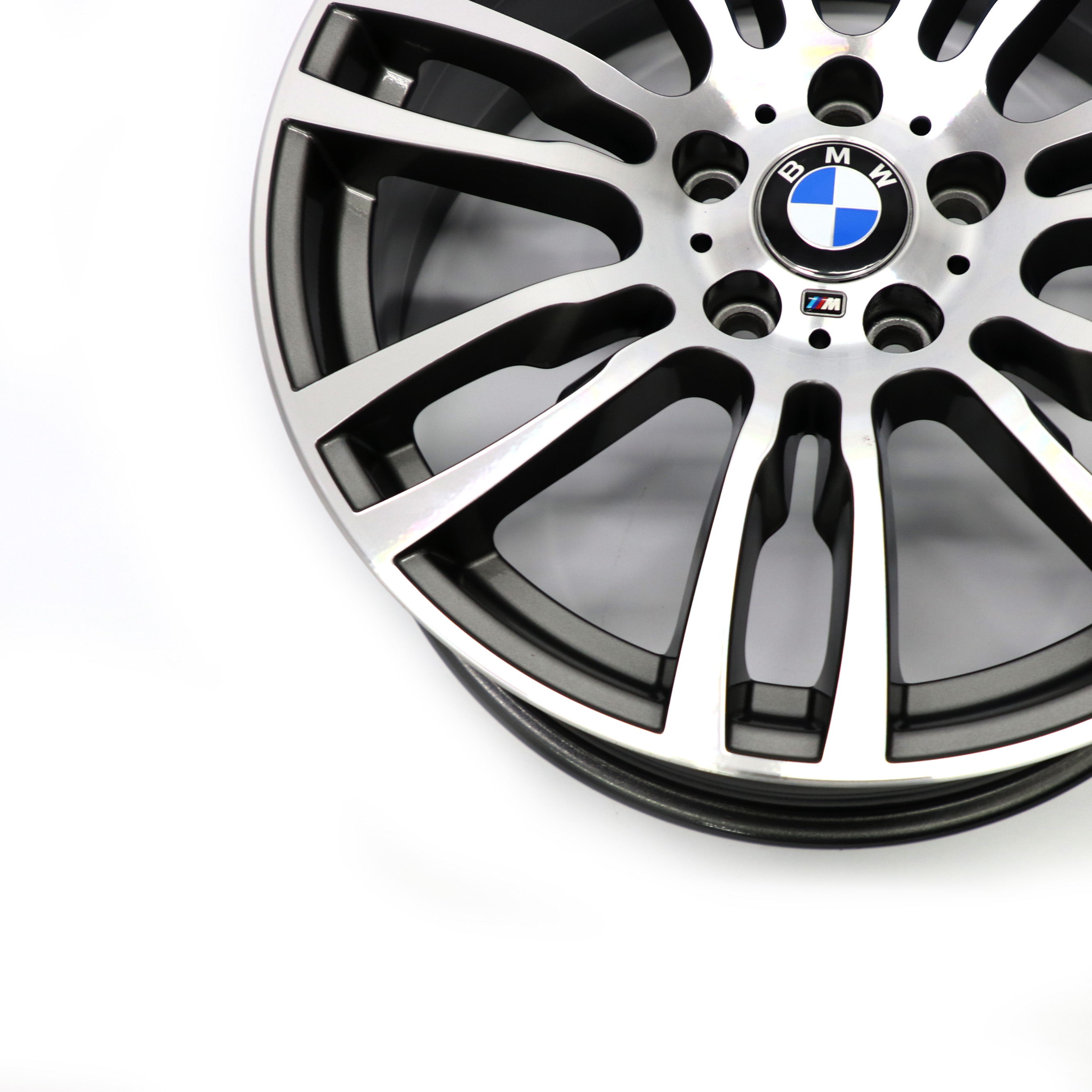 BMW F30 F31 F32 Grau Alu Felge Alufelge 19" 8J ET:36 M Sternspeiche 403 7845882