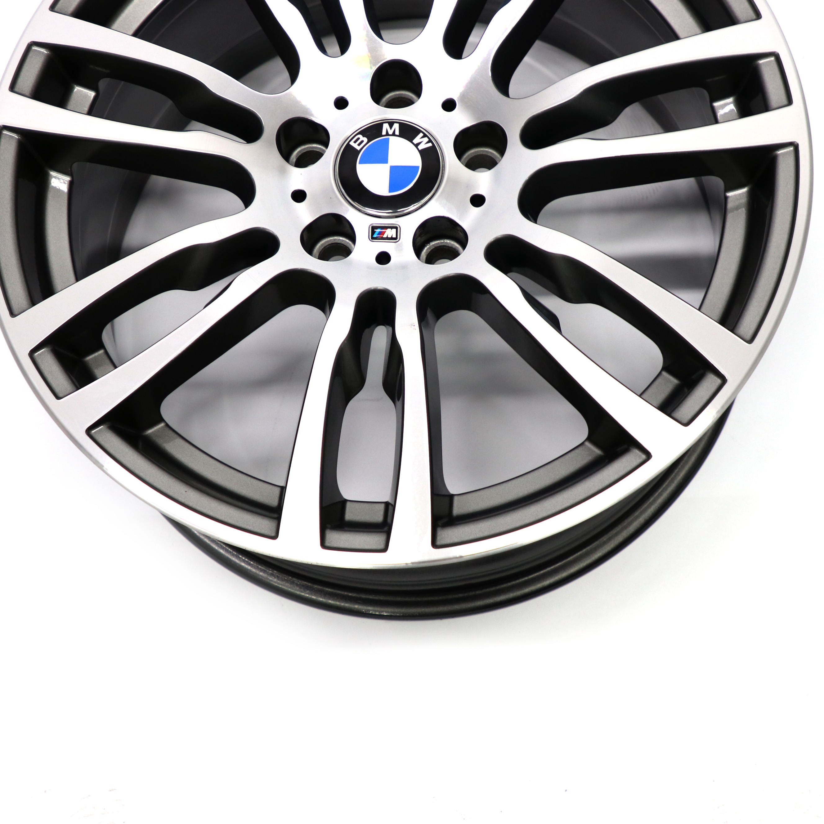 BMW F30 F31 F32 Grau Alu Felge Alufelge 19" 8J ET:36 M Sternspeiche 403 7845882