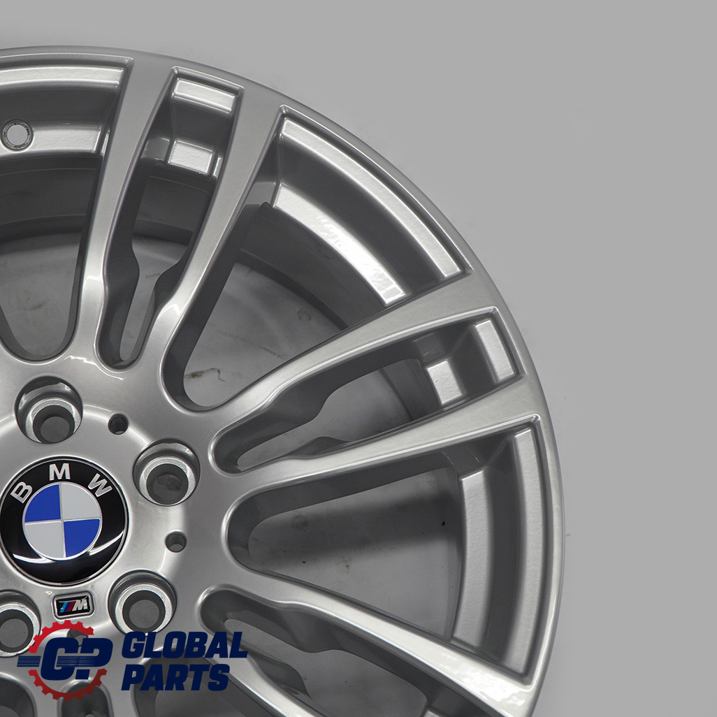 BMW F30 F31 Silber Hinten Alu Felge Alufelge 19" 8,5J ET:47 M Sternspeiche 403