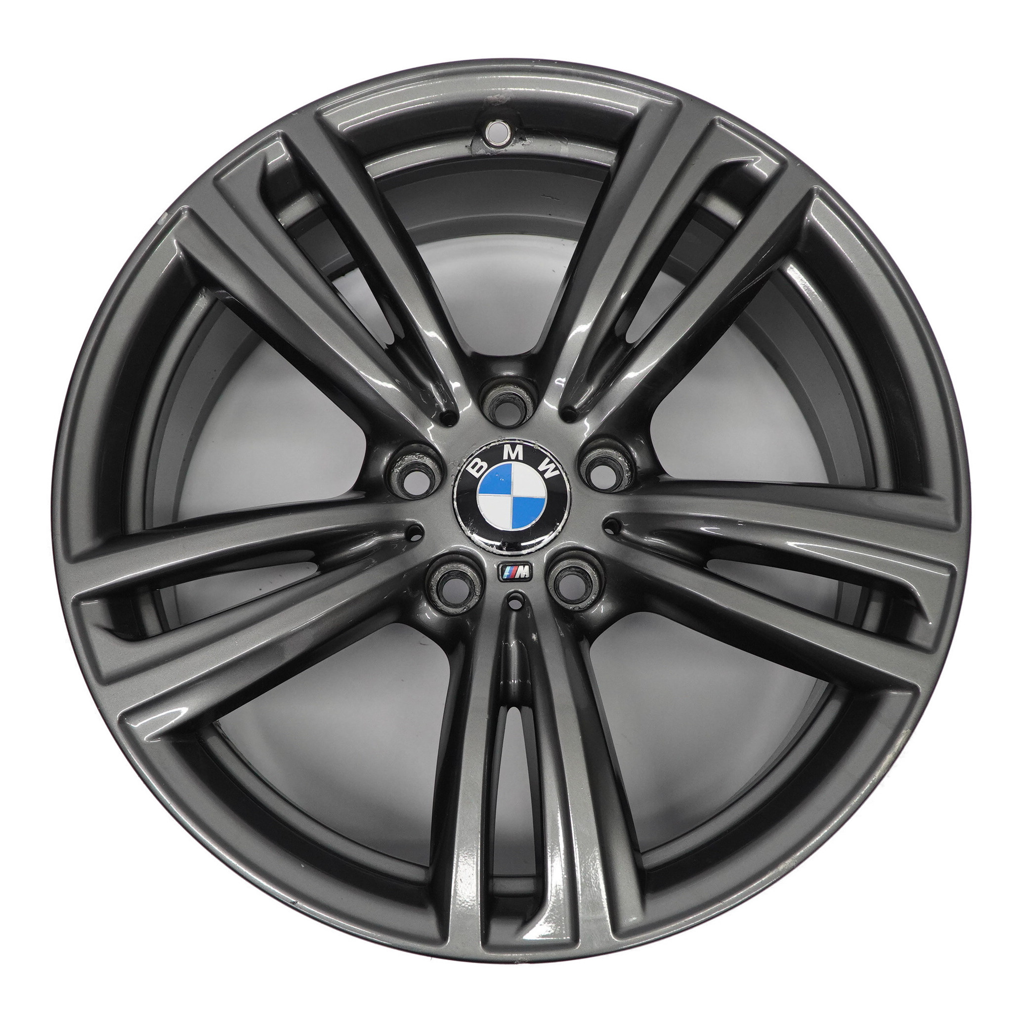 BMW F30 F31 Ferricgrey Hinten Felge Alufelge 19" 8,5J ET:47 M Doppelspeiche 442