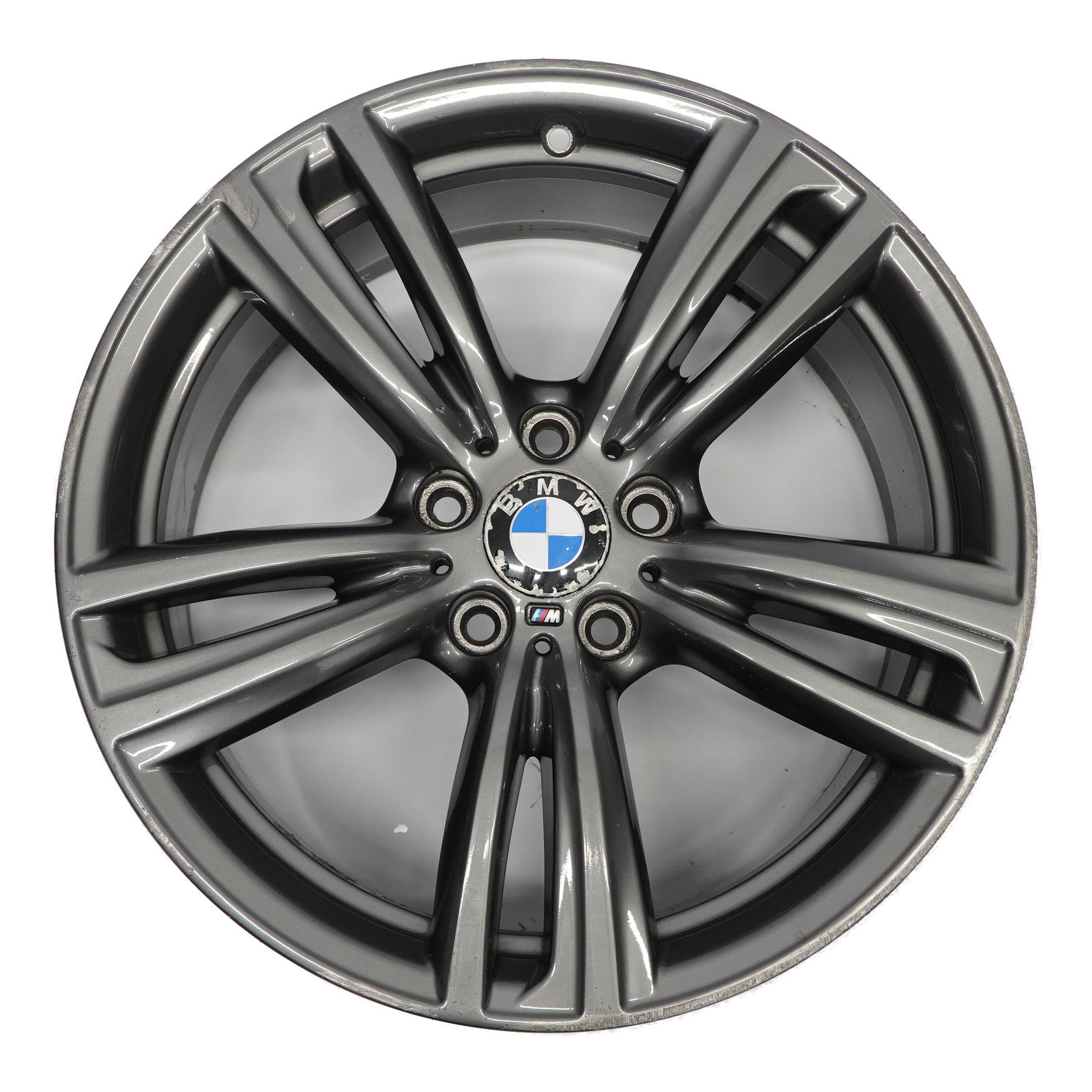 BMW F30 F32 Ferricgrey Rear Alloy Wheel Rim 19" 8,5J ET:47 M Double Spoke 442