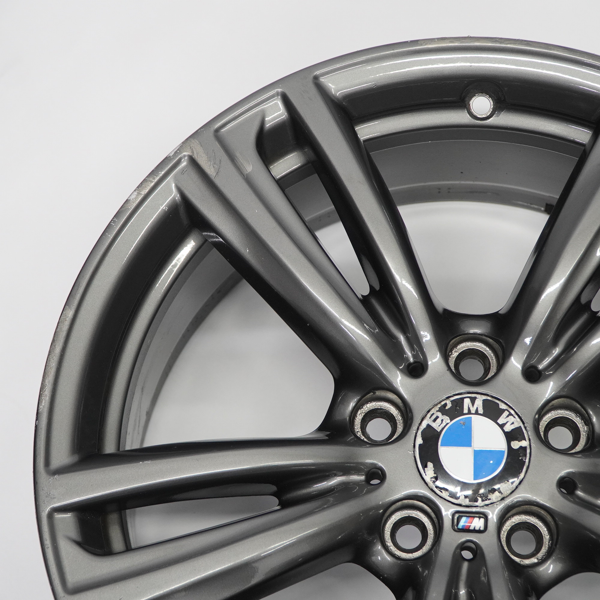 BMW F30 F32 Ferricgrey Rear Alloy Wheel Rim 19" 8,5J ET:47 M Double Spoke 442