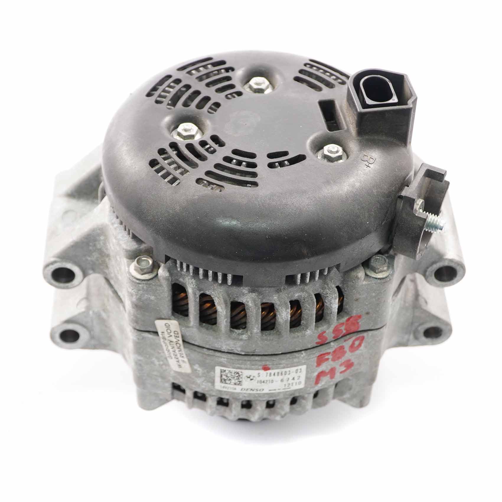 Lichtmaschine BMW F87 M2 F80 M3 F82 F83 M4 Motor Generator 250A Denso 7848603