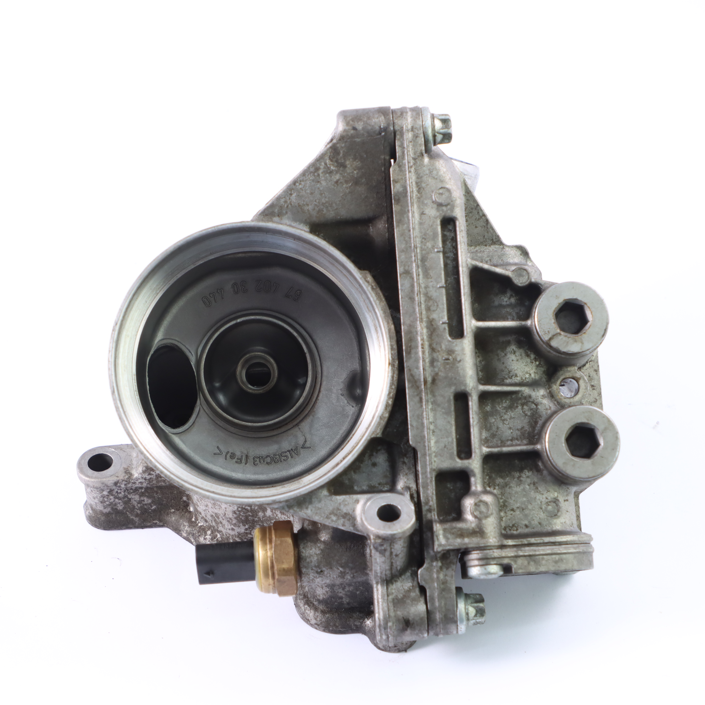 Gehäuse BMW F80 M3 F82 M4 F87 M2 Ölfiltergehäuse mit Thermostat 7850293