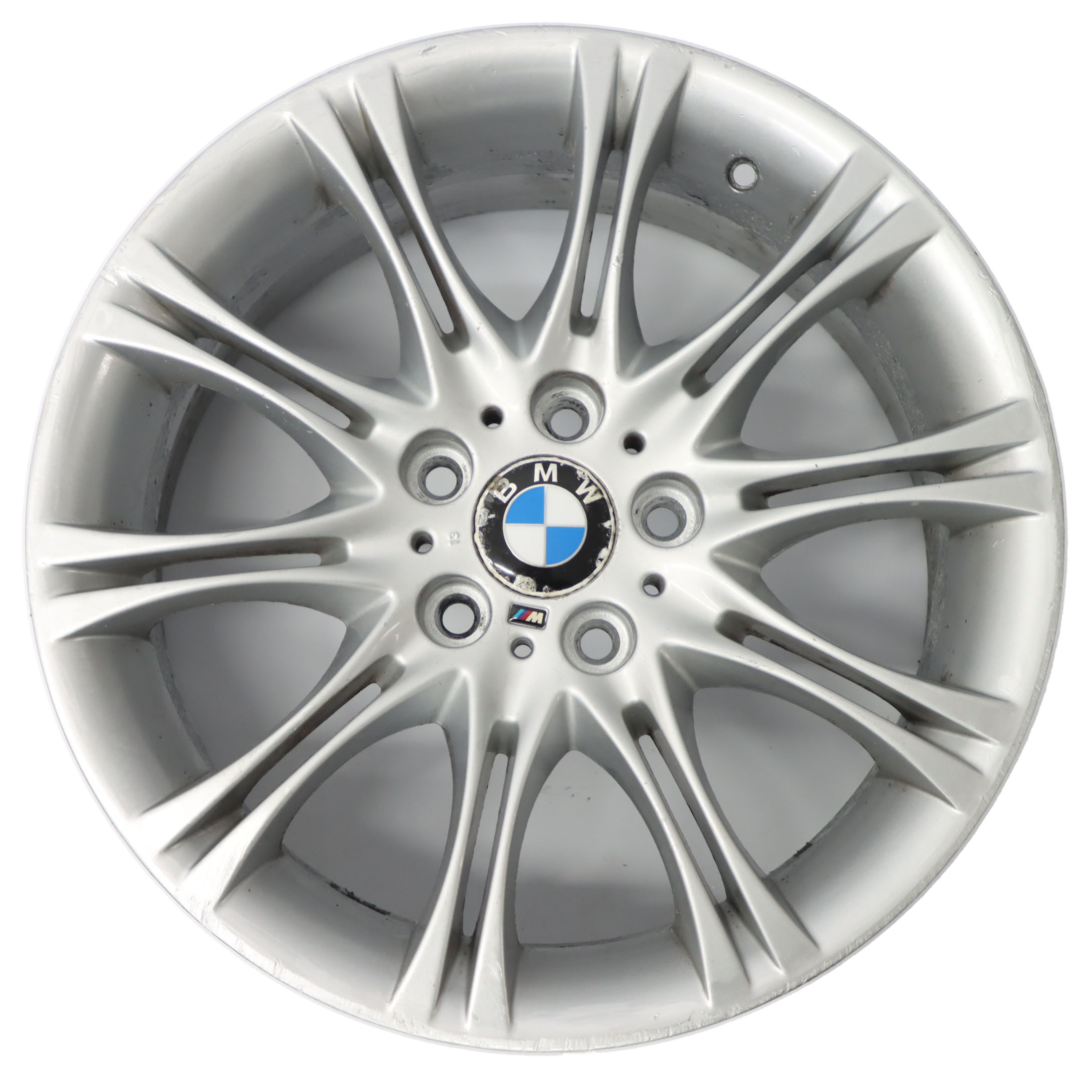 BMW E46 E85 Silber Vorne Alu Felge Alufelge 18" 8J ET:47 M Doppelspeiche 135