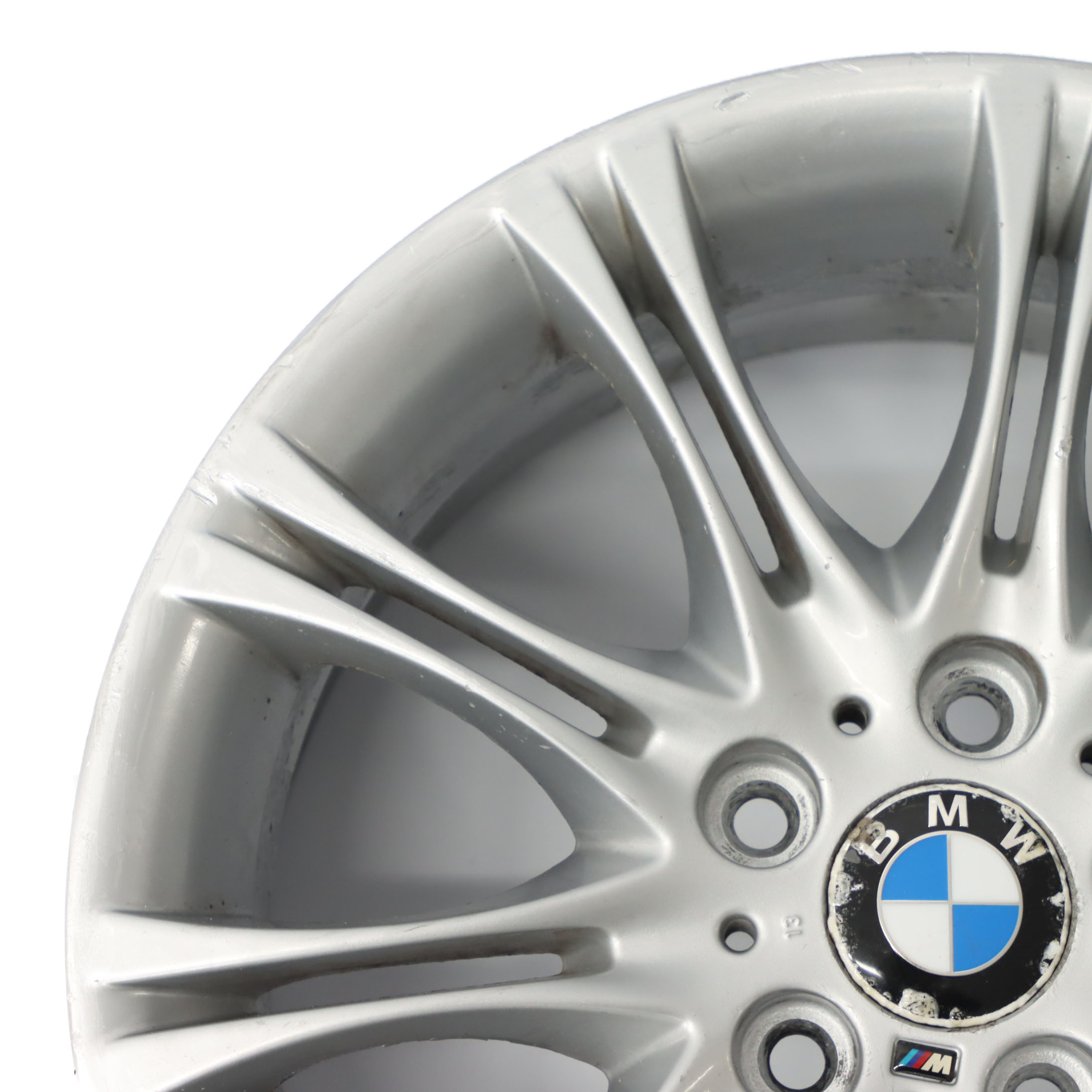 BMW E46 E85 Silber Vorne Alu Felge Alufelge 18" 8J ET:47 M Doppelspeiche 135