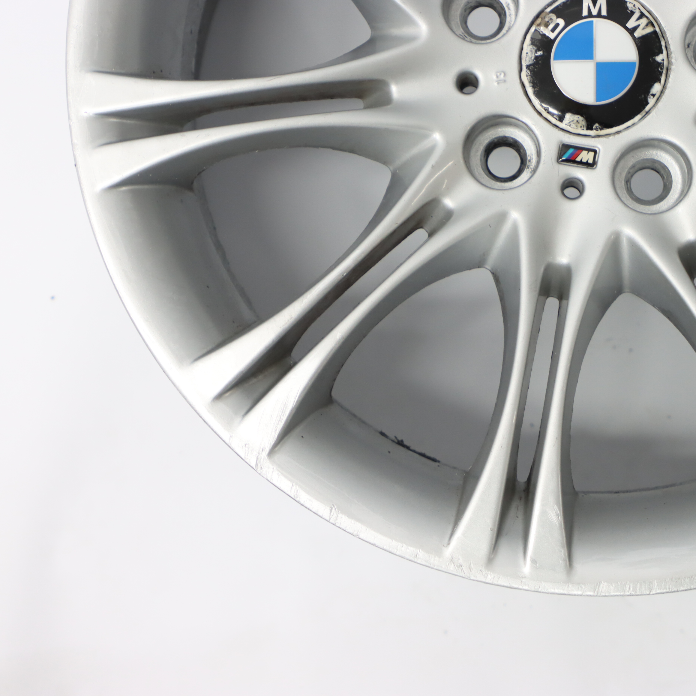 BMW E46 E85 Silber Vorne Alu Felge Alufelge 18" 8J ET:47 M Doppelspeiche 135