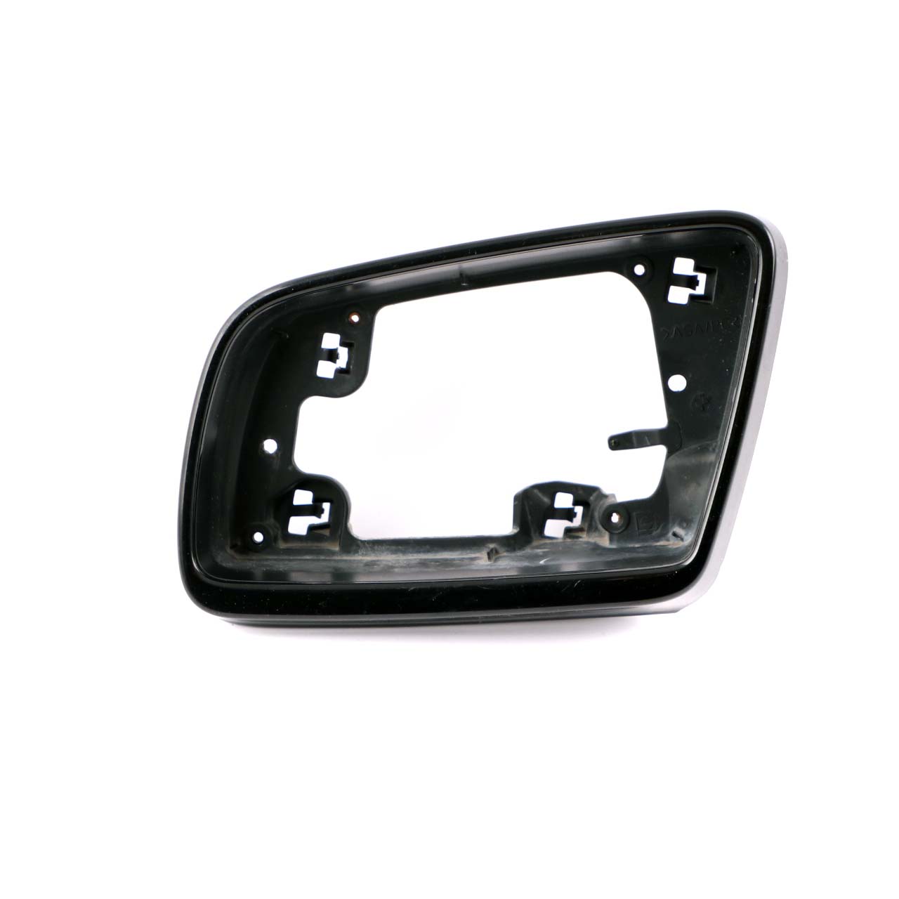 BMW E60 E61 Tray Left N/S Outside Mirror Wing Supporting Ring Black High Gloss