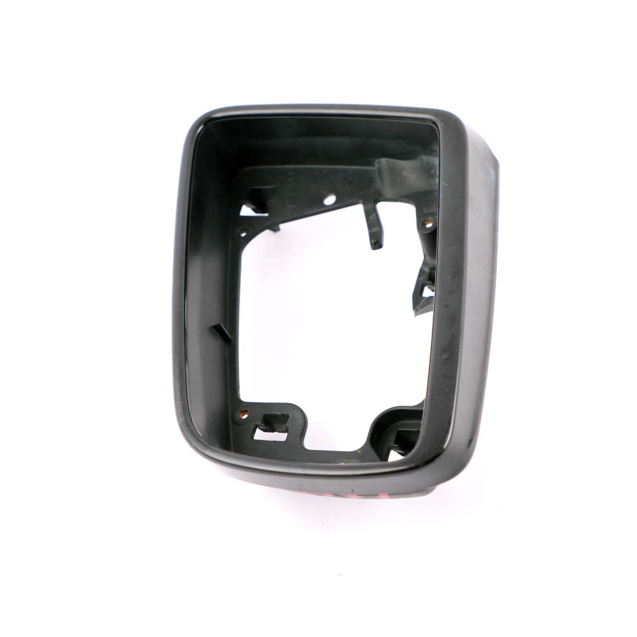 BMW E60 E61 Tray Left N/S Outside Mirror Wing Supporting Ring Black High Gloss