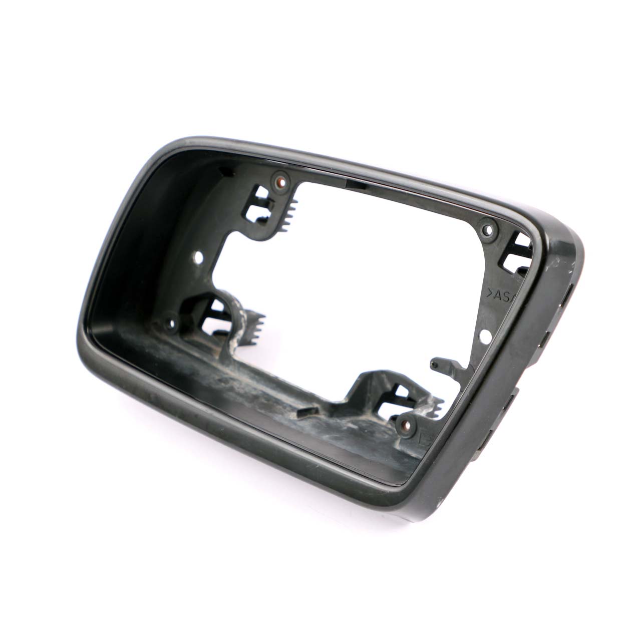 BMW E60 E61 Tray Left N/S Outside Mirror Wing Supporting Ring Black High Gloss