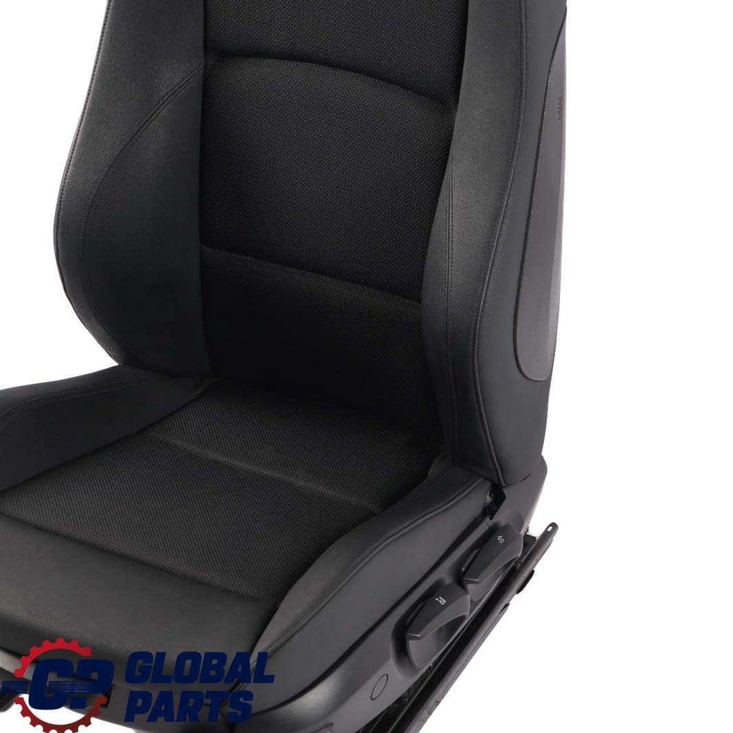 BMW E87 Sport Interieur Vorne Links Sitz Stoff / Kunstleder Flashpoint