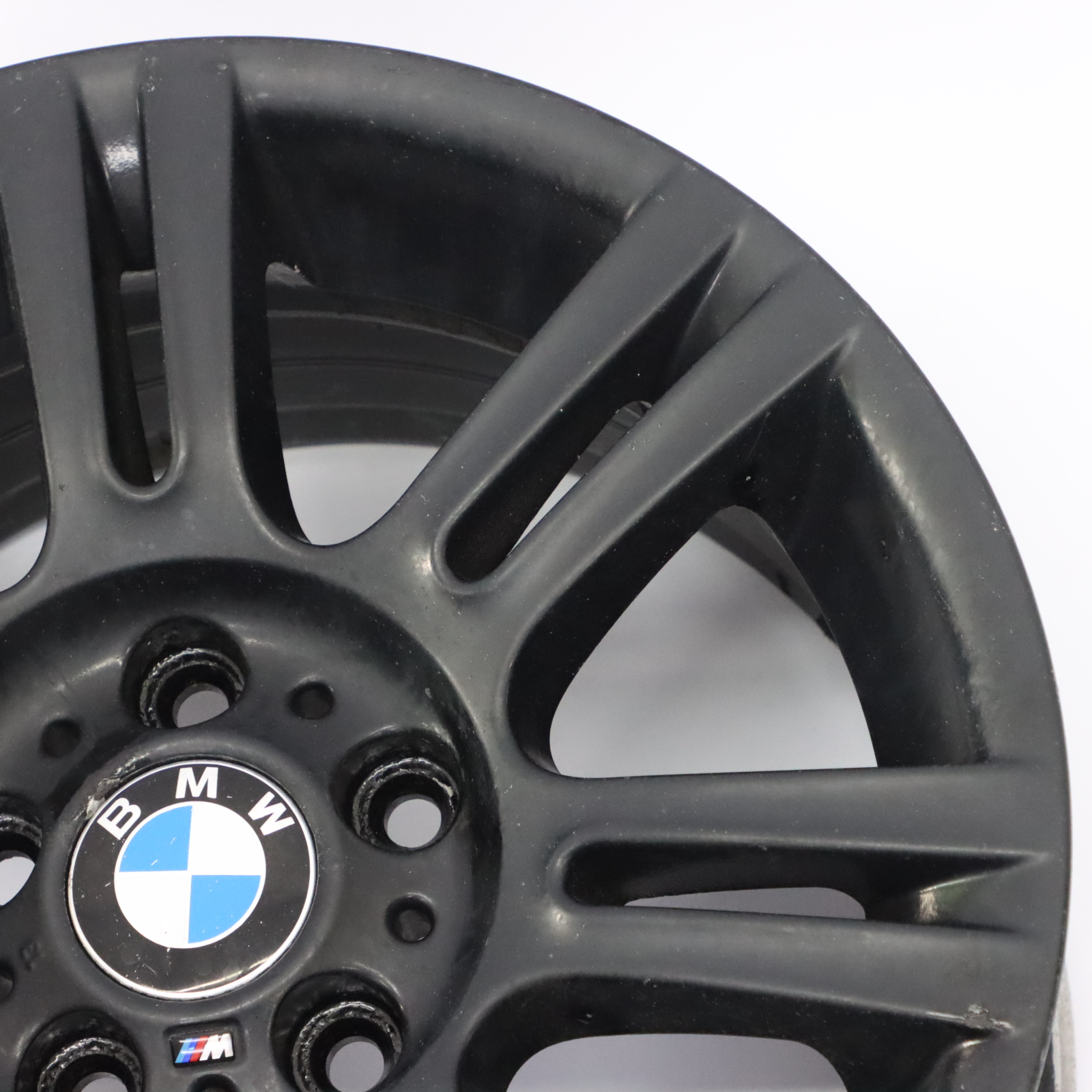 BMW E90 E91 Schwarz Alu Felge Hinten Doppelspeiche 194 17" 8,5J ET:37 8036936