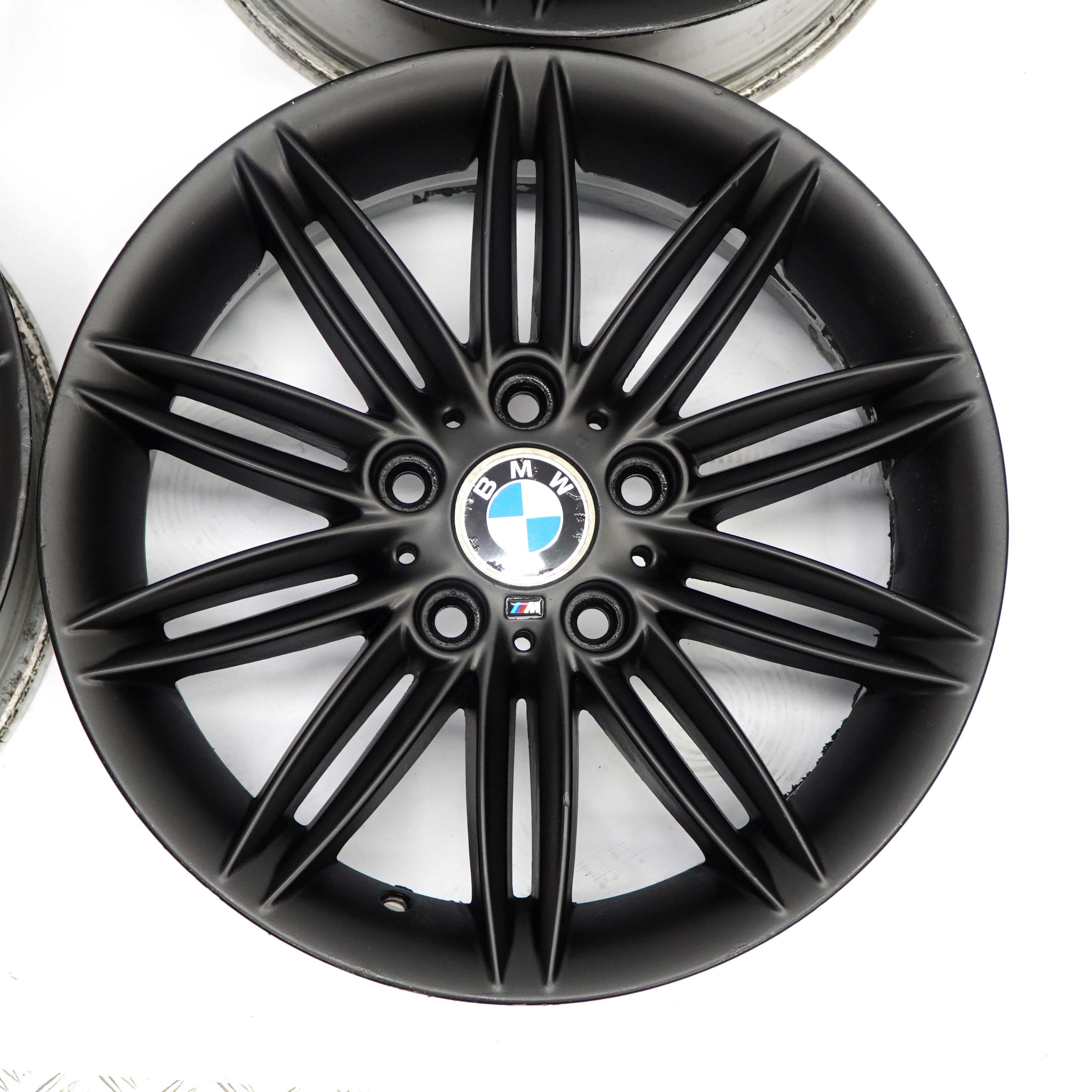 BMW E81 E87 Komplett Set 4x Alufelgen Alu Felge Felgen 17" M Doppelspeiche 207