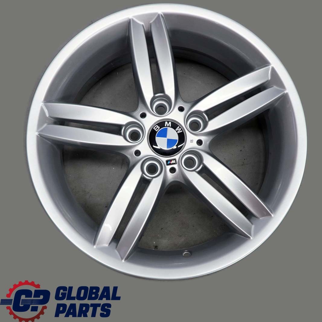 BMW E81 E87 Silber Vorne  Alufelge Felge 18" 7,5J 8036939 M Doppelspeiche 208