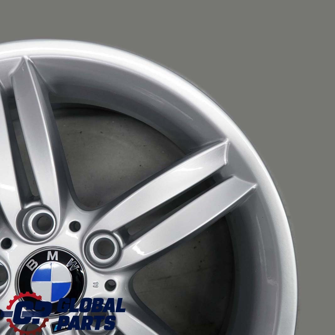 BMW E81 E87 Silber Vorne  Alufelge Felge 18" 7,5J 8036939 M Doppelspeiche 208