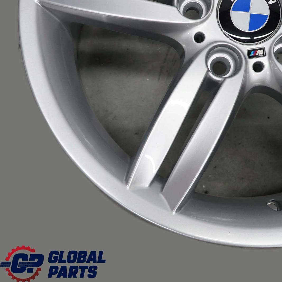 BMW E81 E87 Silber Vorne  Alufelge Felge 18" 7,5J 8036939 M Doppelspeiche 208