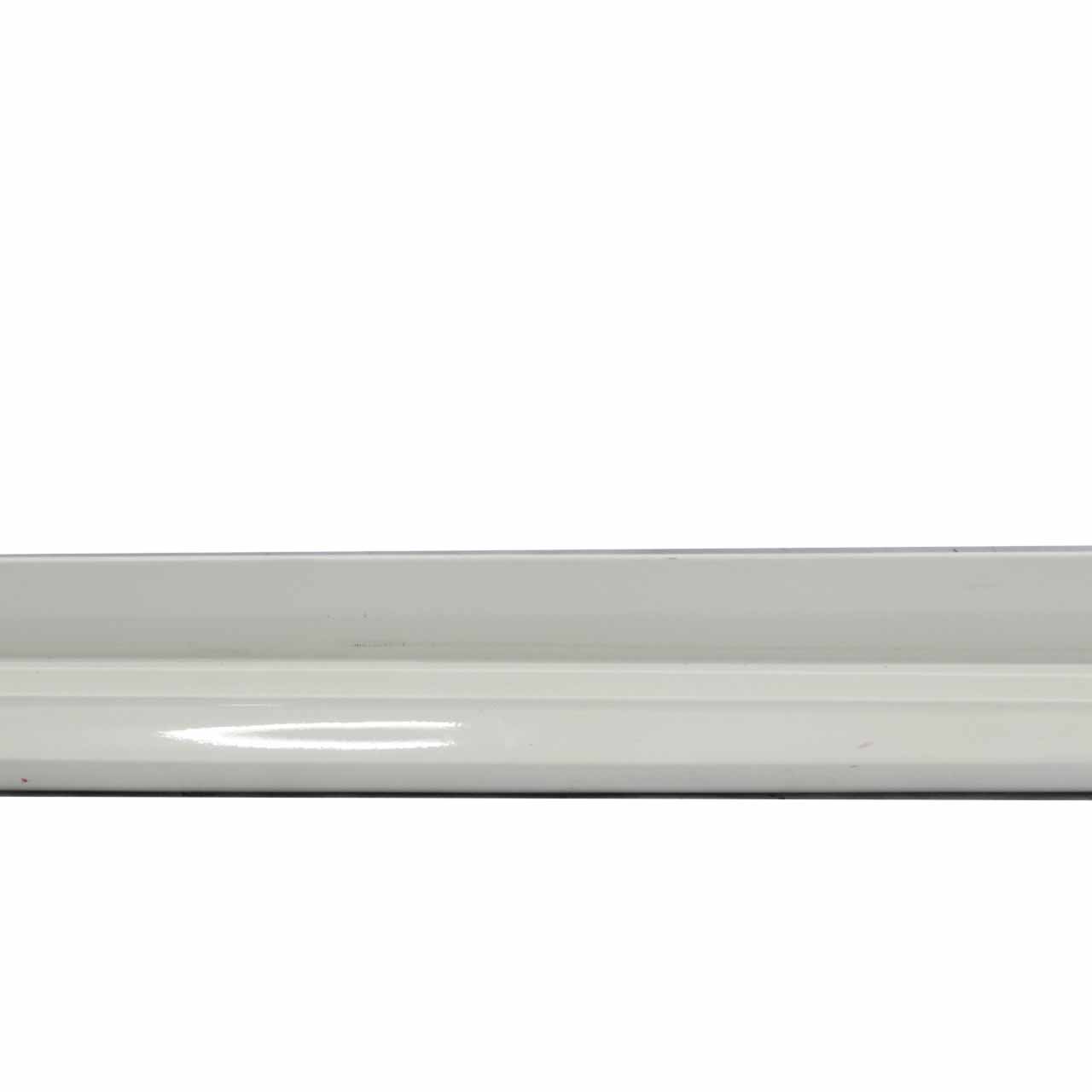 BMW X3 F25 Side Skirt Right O/S M Sport Sill Strip Cover Trim Alpine White - 300