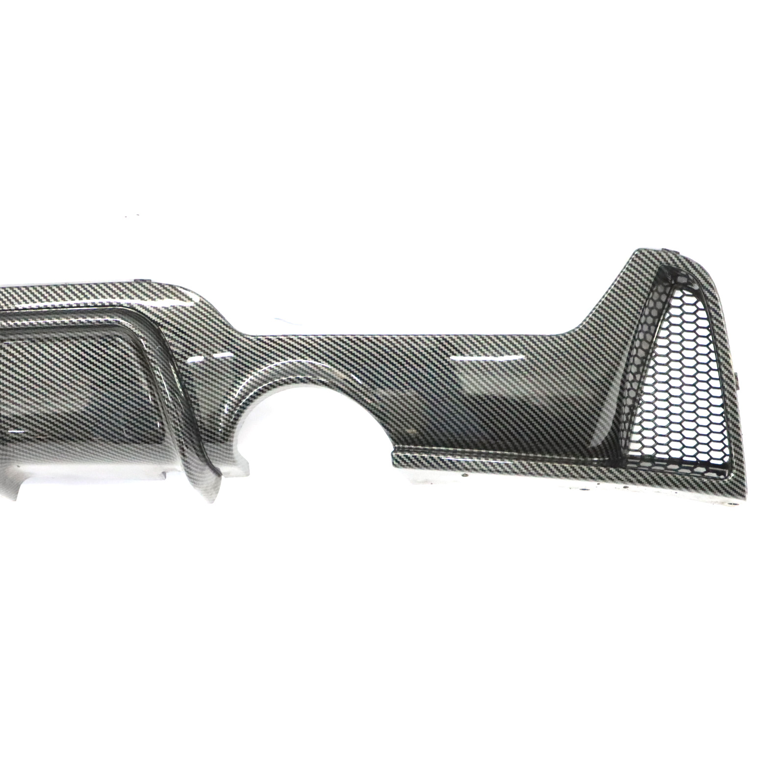 BMW F32 F33 M Sport hintere Stoßstange unten Trim Panel Diffusor Carbon 8054564