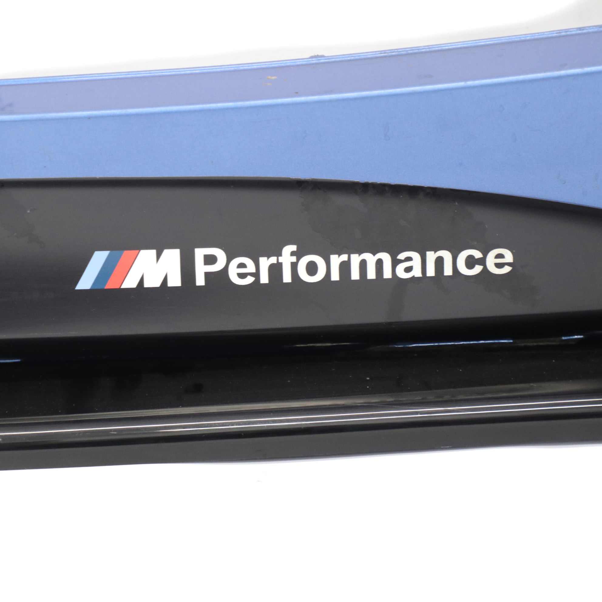 BMW F20 Side Skirt M Sport Sill Strip Left N/S Estorilblau Blue Metallic - B45