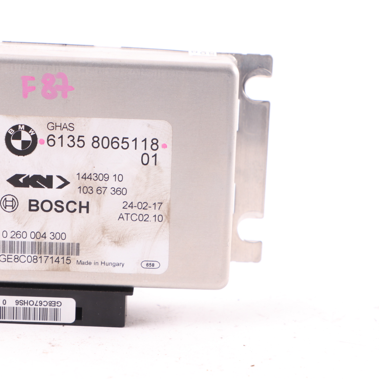 Differenzialsperren modul BMW F13 M6 F80 M3 Hinterachs steuergerät ECU 8065118