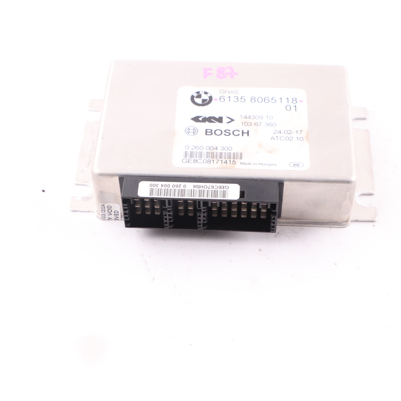 Differenzialsperren modul BMW F13 M6 F80 M3 Hinterachs steuergerät ECU 8065118