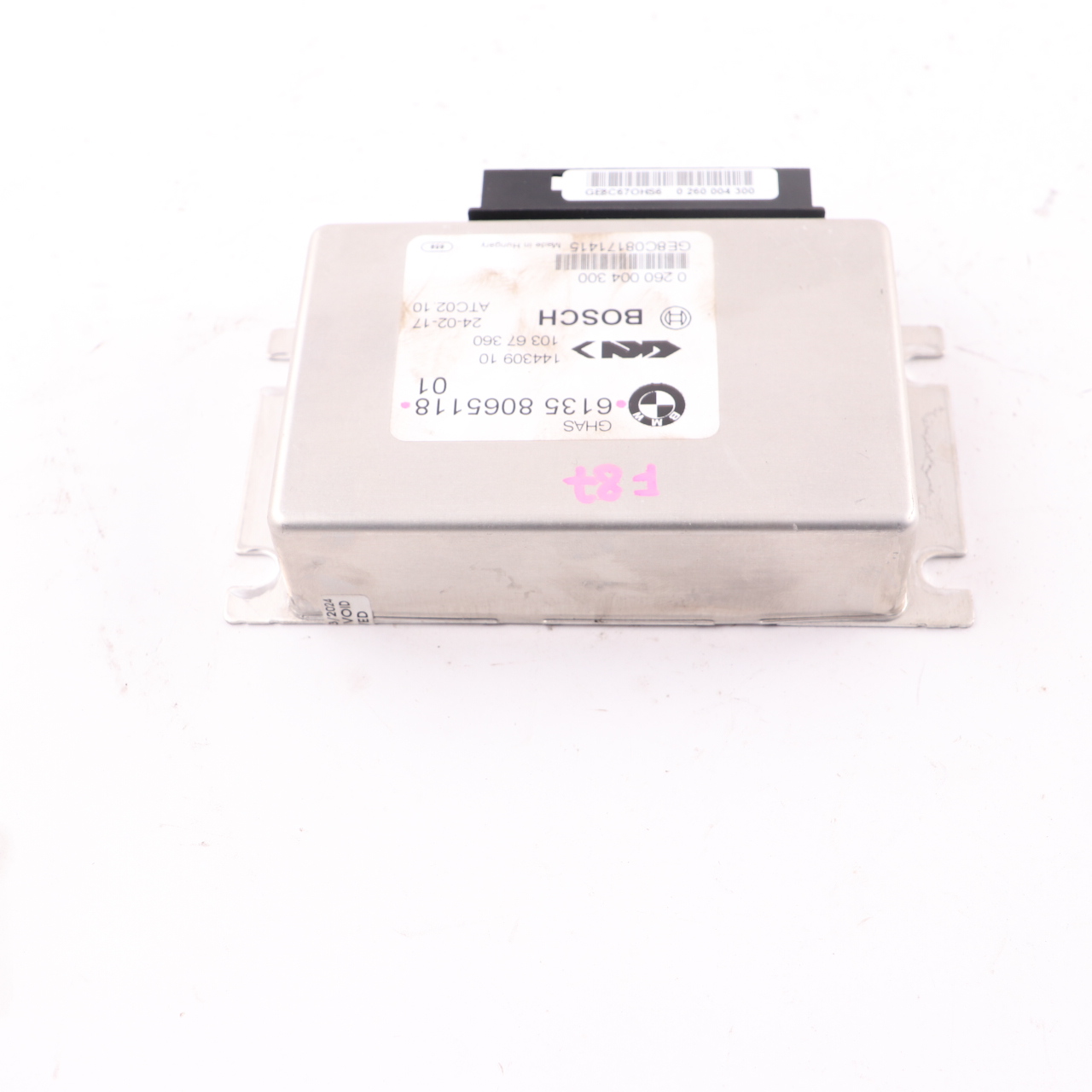 Differenzialsperren modul BMW F13 M6 F80 M3 Hinterachs steuergerät ECU 8065118