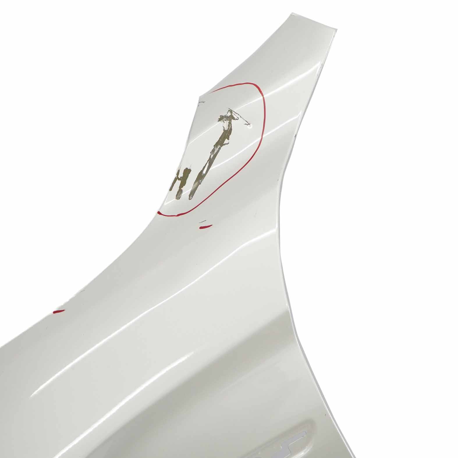 BMW F82 F83 M4 Side Panel Fender Wing Front Left N/S Mineral White - A96