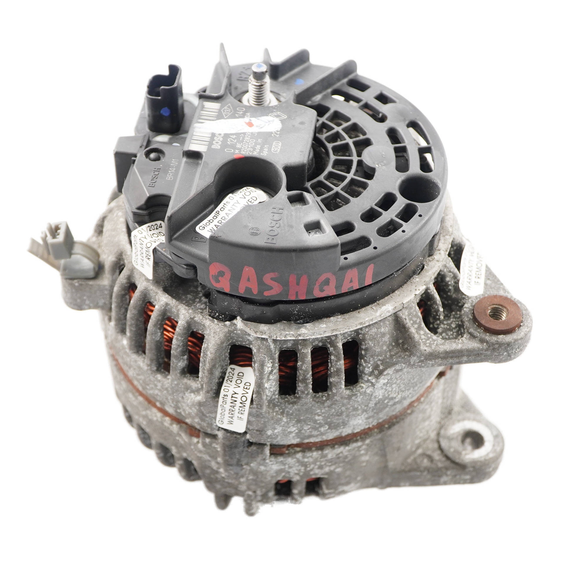 Nissan Qashqai Renault Megane II 1.5 dCi Motor Lichtmaschine 820072829