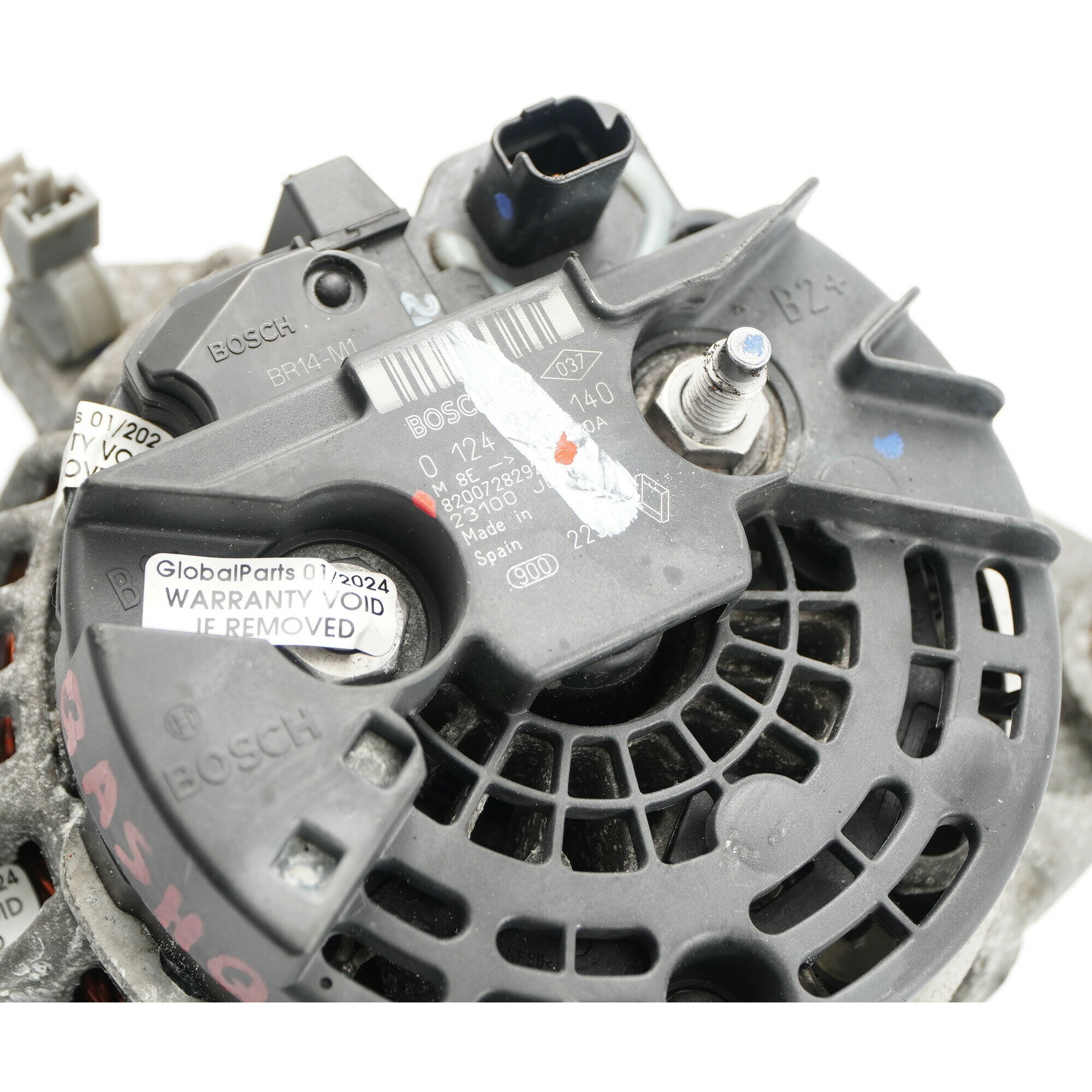 Nissan Qashqai Renault Megane II 1.5 dCi Motor Lichtmaschine 820072829