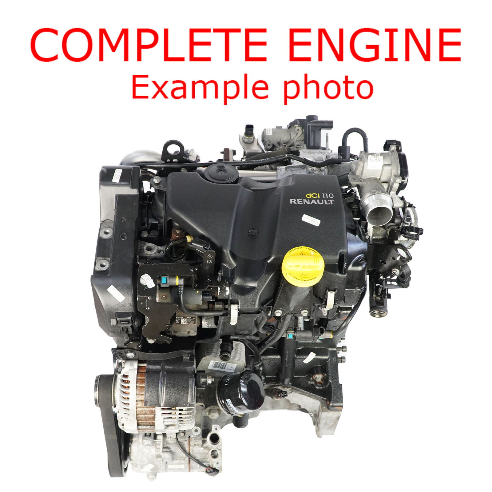 Renault Scenic Megane 3 1.5 dCi Nackter Motor K9K 837 K9KN837 110PS GARANTIE