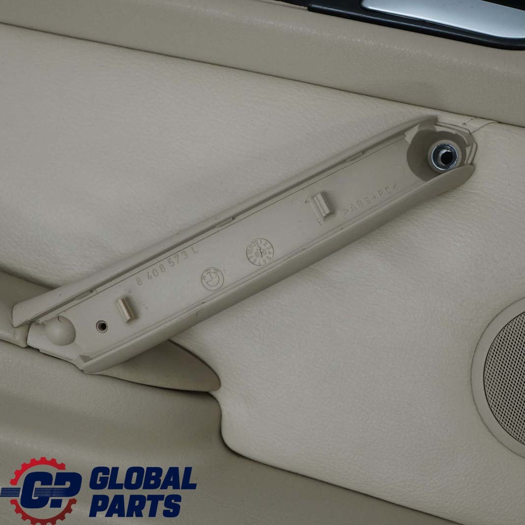 BMW X5 Reihe E53 Türverkleidung Hinten Links Montana Hellbeige Beige 8250207