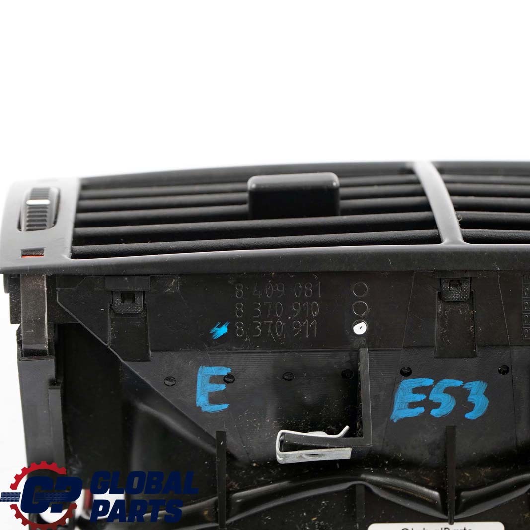 BMW X5 er E53 Frischluftgrill Fondraum Black 8370911