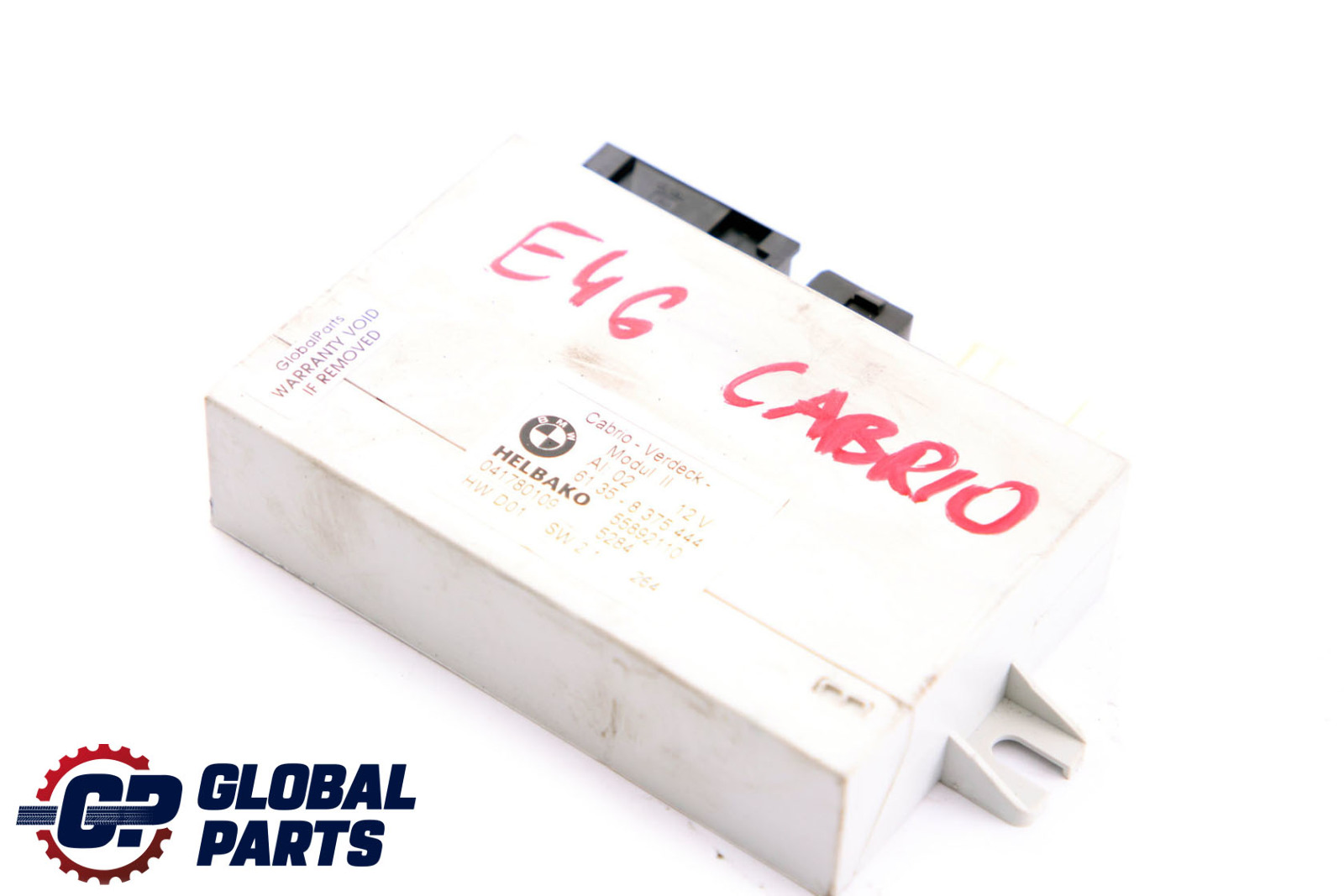 BMW E46 Cabrio Cabrio Faltdach ECU Modul 8375444