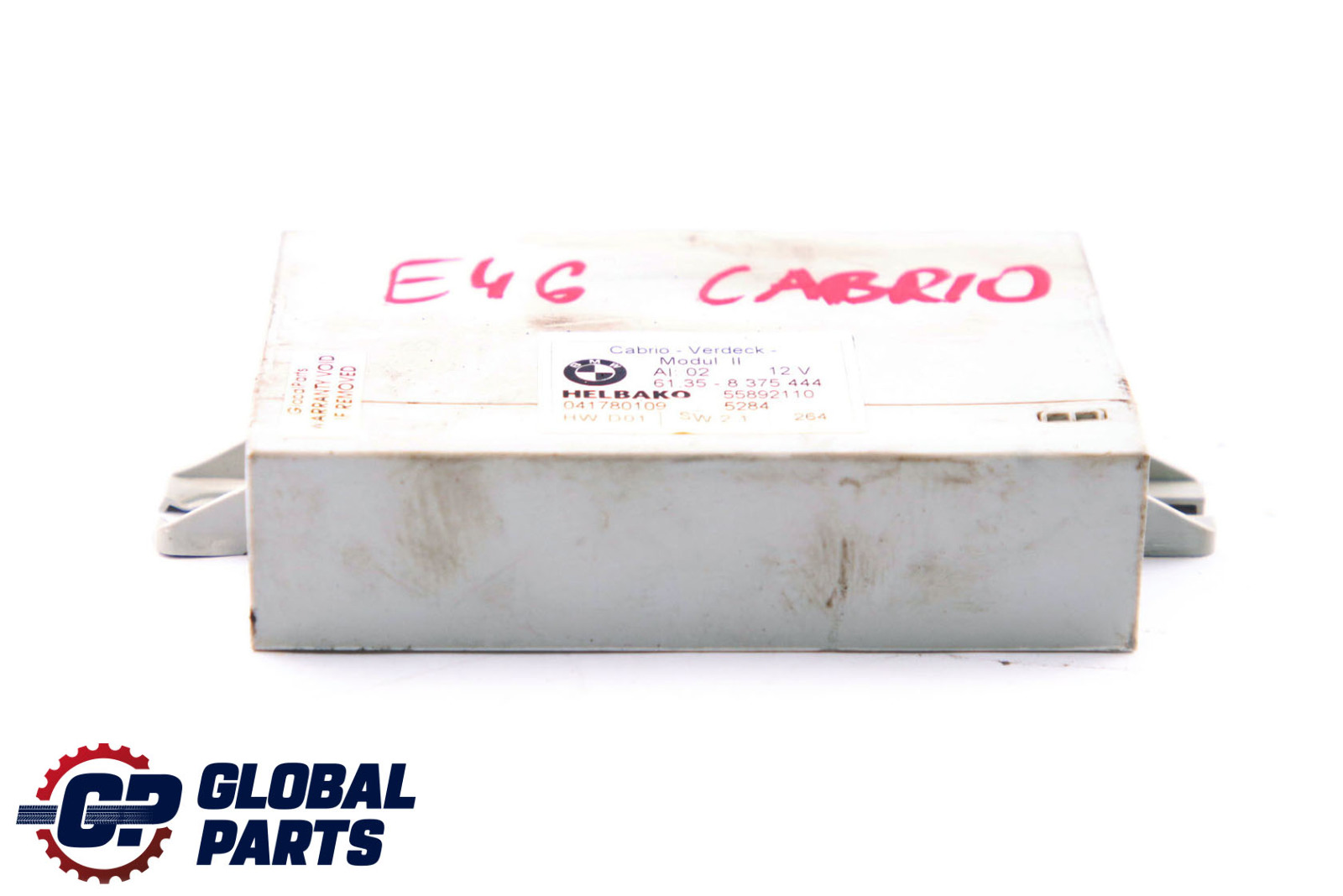 BMW E46 Cabrio Cabrio Faltdach ECU Modul 8375444