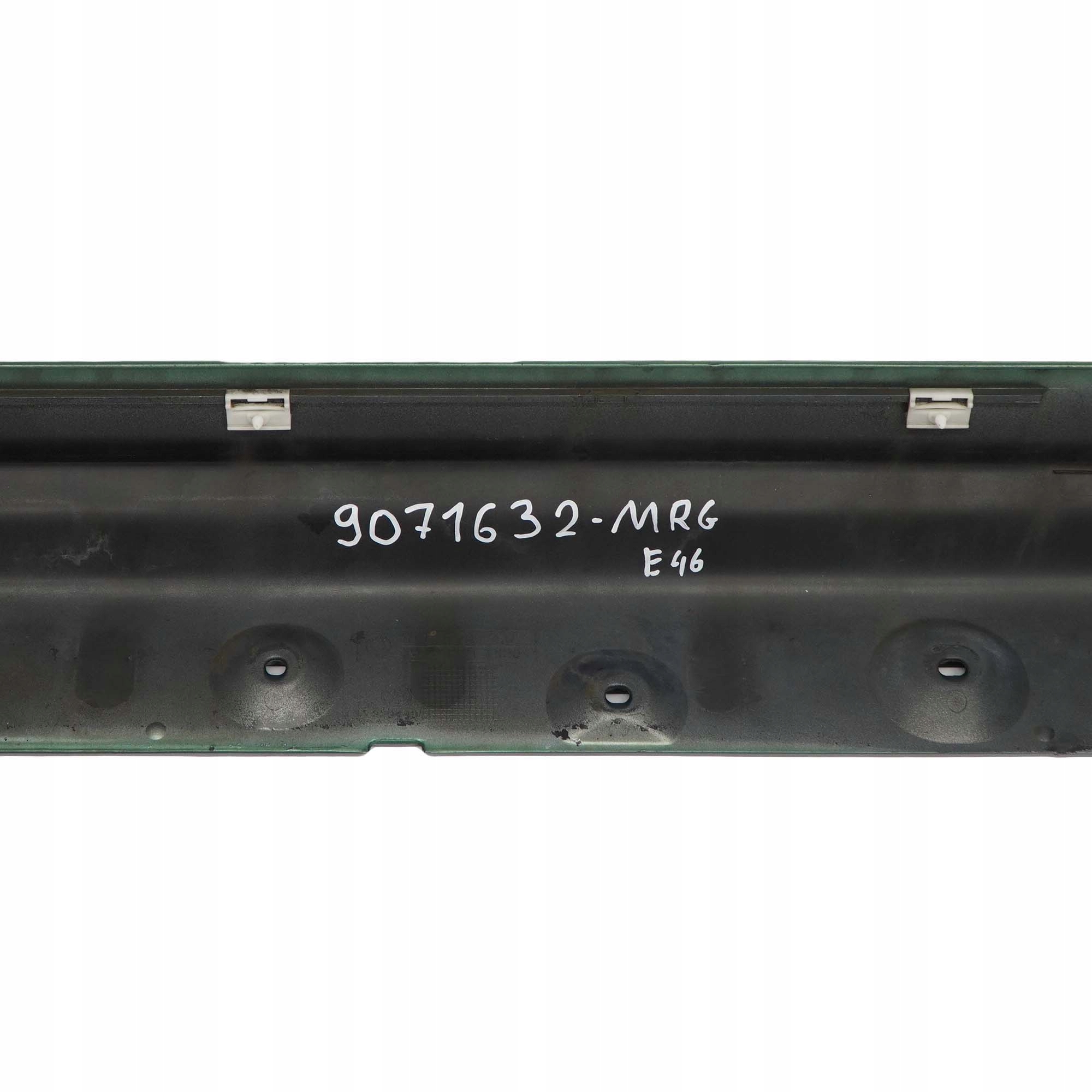 BMW 3 E46 Saloon Touring Right O/S Side Sill Skirt Panel Meergruen Green - 393