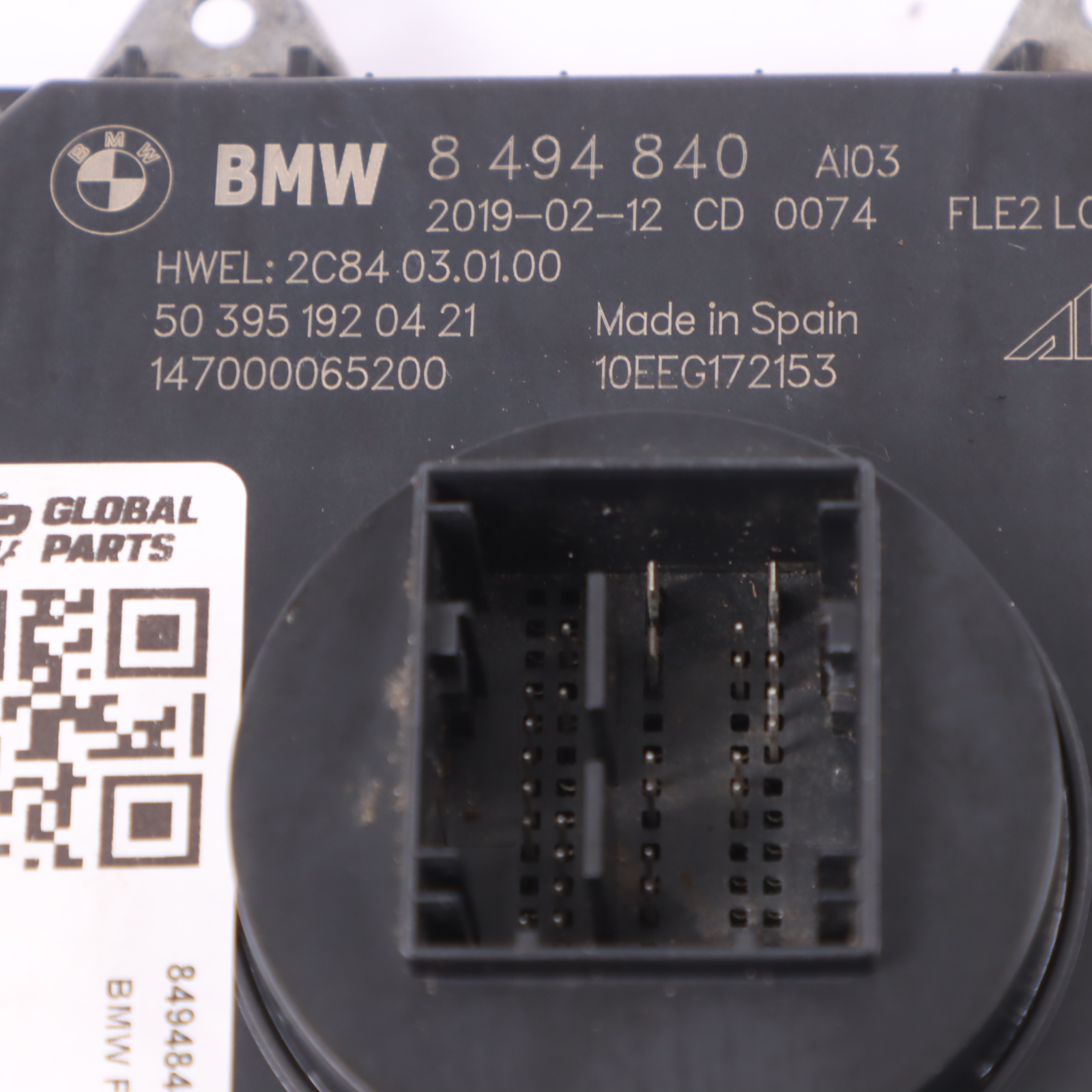 BMW F20 F21 F30 F32 LCI Scheinwerfer Ballast Steuergerät Modul FLE2 LOW 8494840