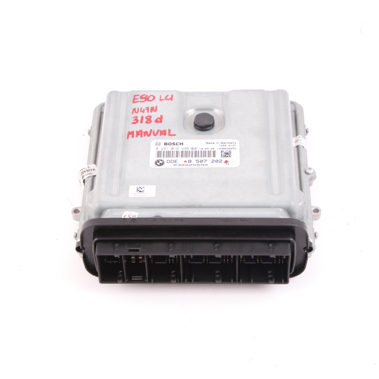 BMW E90 E91 LCI 318d N47N 143HP ECU Motorsteuergerät DDE 8507202 Handbuch