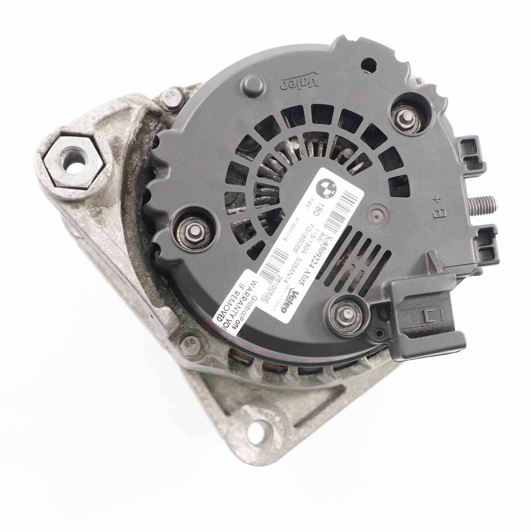 BMW F30 F32 N57N Diesel Alternator Generator Denso 180A 8509225