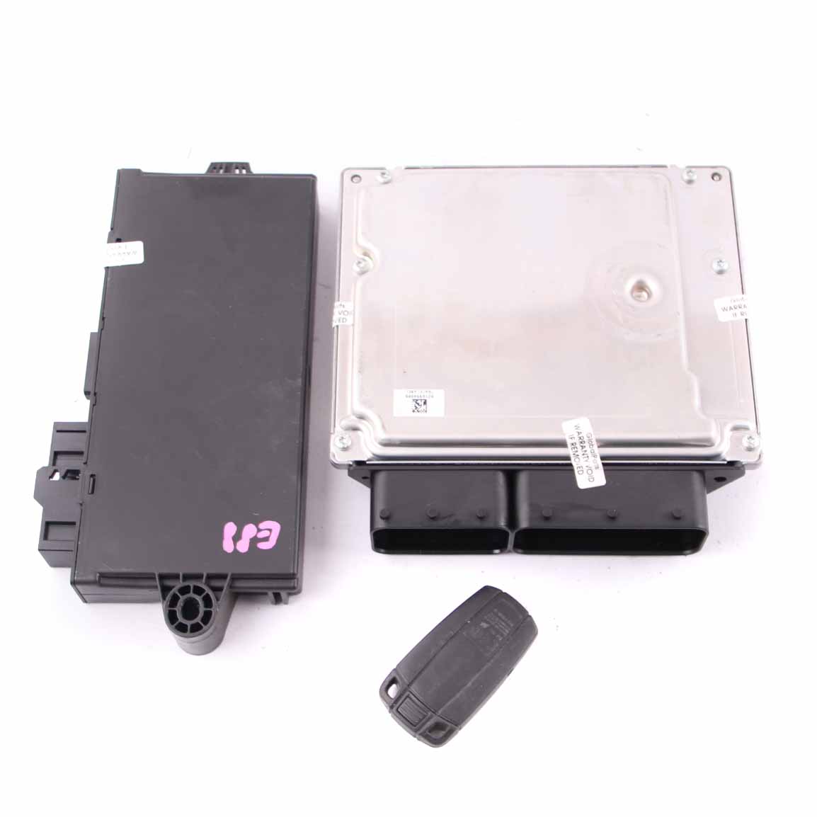 BMW E81 E87 E90 LCI 120d 320d N47 ECU Kit DDE 8510591 CAS3 Schlüssel Automatik