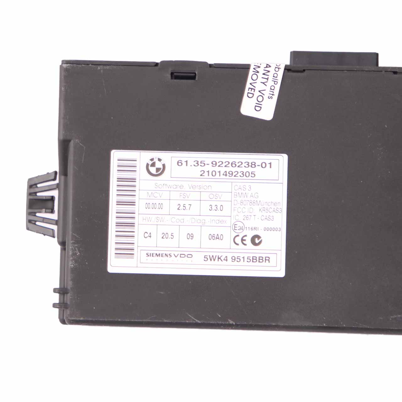 BMW E81 E87 E90 LCI 120d 320d N47 ECU Kit DDE 8510591 CAS3 Schlüssel Automatik